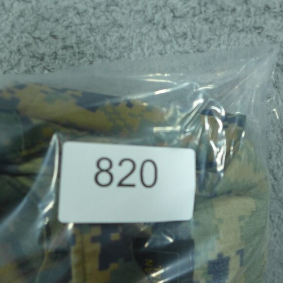 American Apparel Inc Marine Marpat Digital Camo Button Up Jacket Men's Size M - Picture 7 of 7